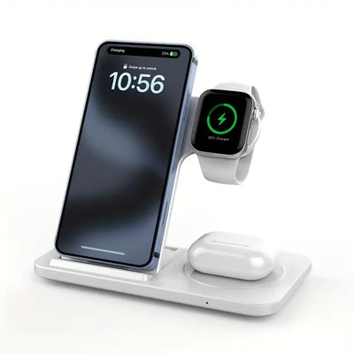Open Tech™ 3-in-1 Fast Wireless Charging Station