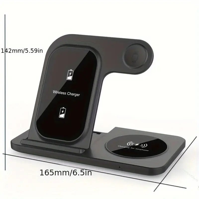 Open Tech™ 3-in-1 Fast Wireless Charging Station